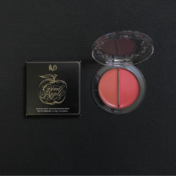 KVD BEAUTY Good Apple Blush Balm Duo — Secret Thicket 10 Hidden/Hallowed Apple - Picture 1 of 4